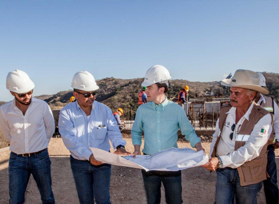 Supervisa Velasco obra del primer puente atirantado en Chiapas