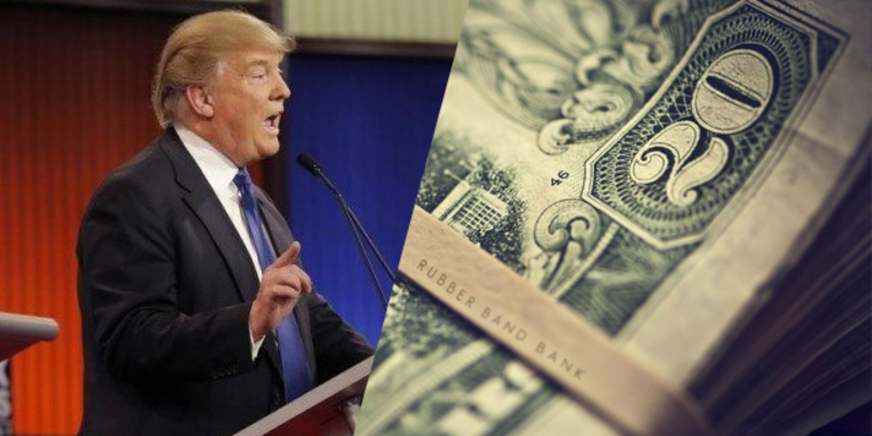 Sube el dólar en México tras tuit de Trump