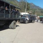 Policías estatales implementan recorridos de seguridad y vigilancia en el municipio de Chenalhó