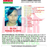 Activan #AlertaAmber para Silvia Rosas Flores en #Xalapa