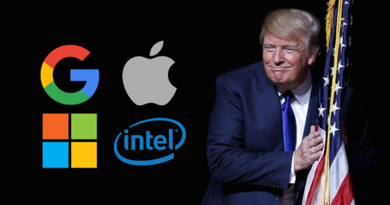 Facebook, Apple y Google en guerra contra Trump