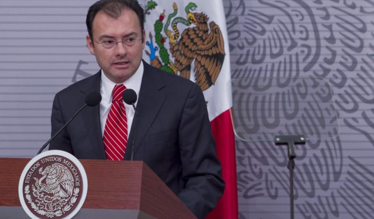 El Canciller Luis Videgaray se reúne en Washington con funcionarios del Gobierno de EU