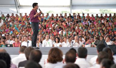 En el combate a la pobreza, el Gobierno de la República se mantiene firme, decidido e inquebrantable: Enrique Peña Nieto