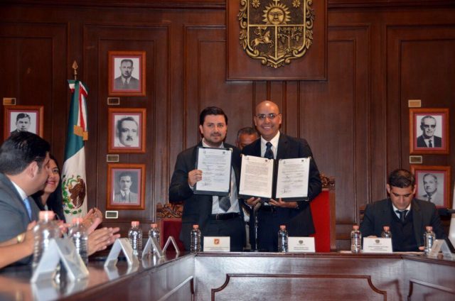 Fernando Castellanos establece Convenio de Cooperación Intermunicipal con Querétaro