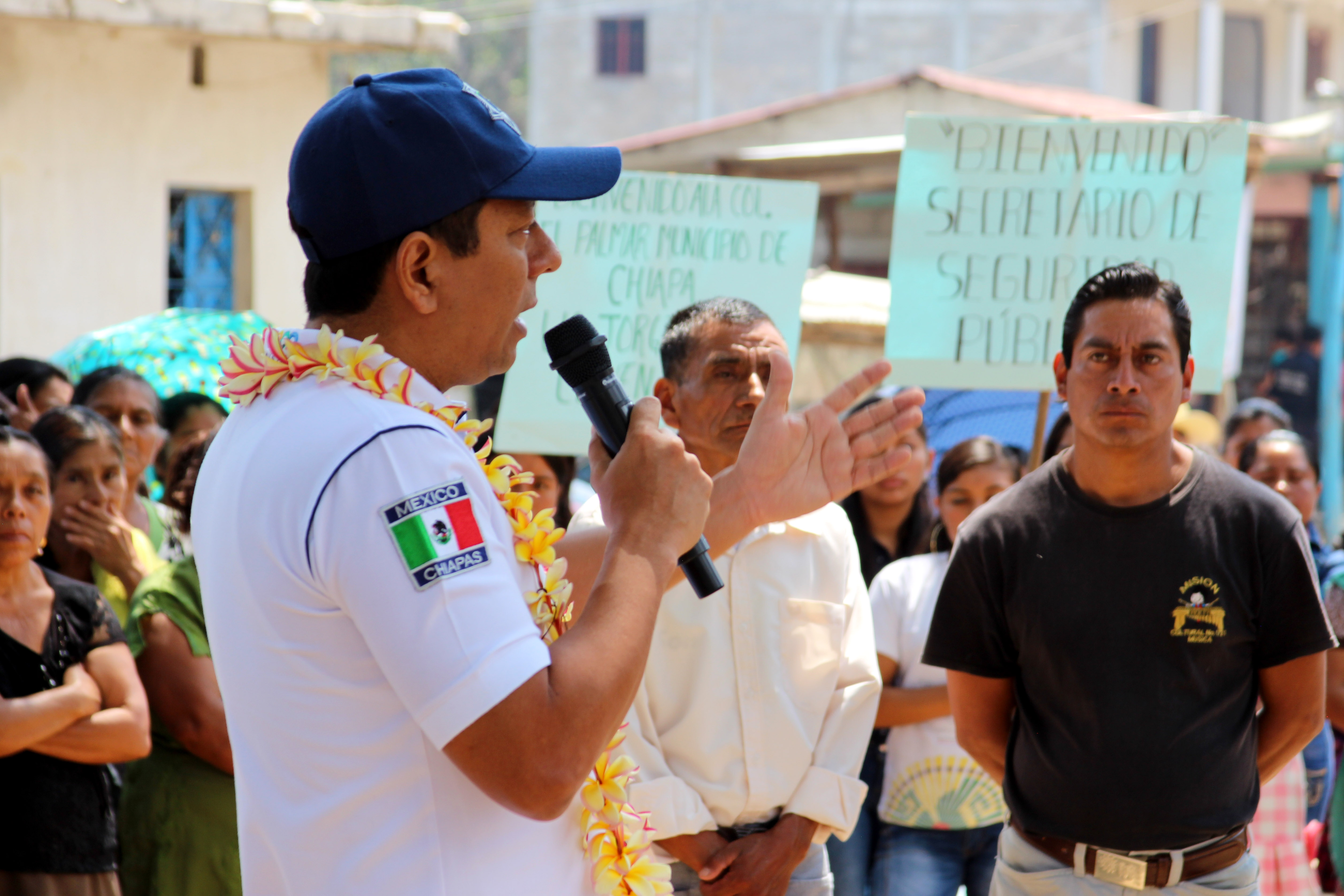 Lleva SSyPC atención ciudadana a colonias de Chiapa de Corzo