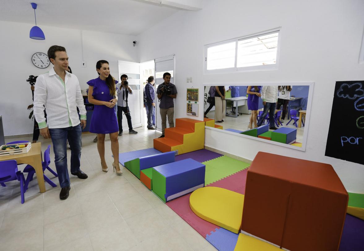 Gobierno de Velasco rehabilita el Centro de Atención para Niños con Autismo de Tuxtla
