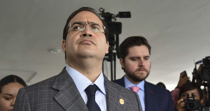 PGR presentará en próximos días solicitud de extradición de Javier Duarte