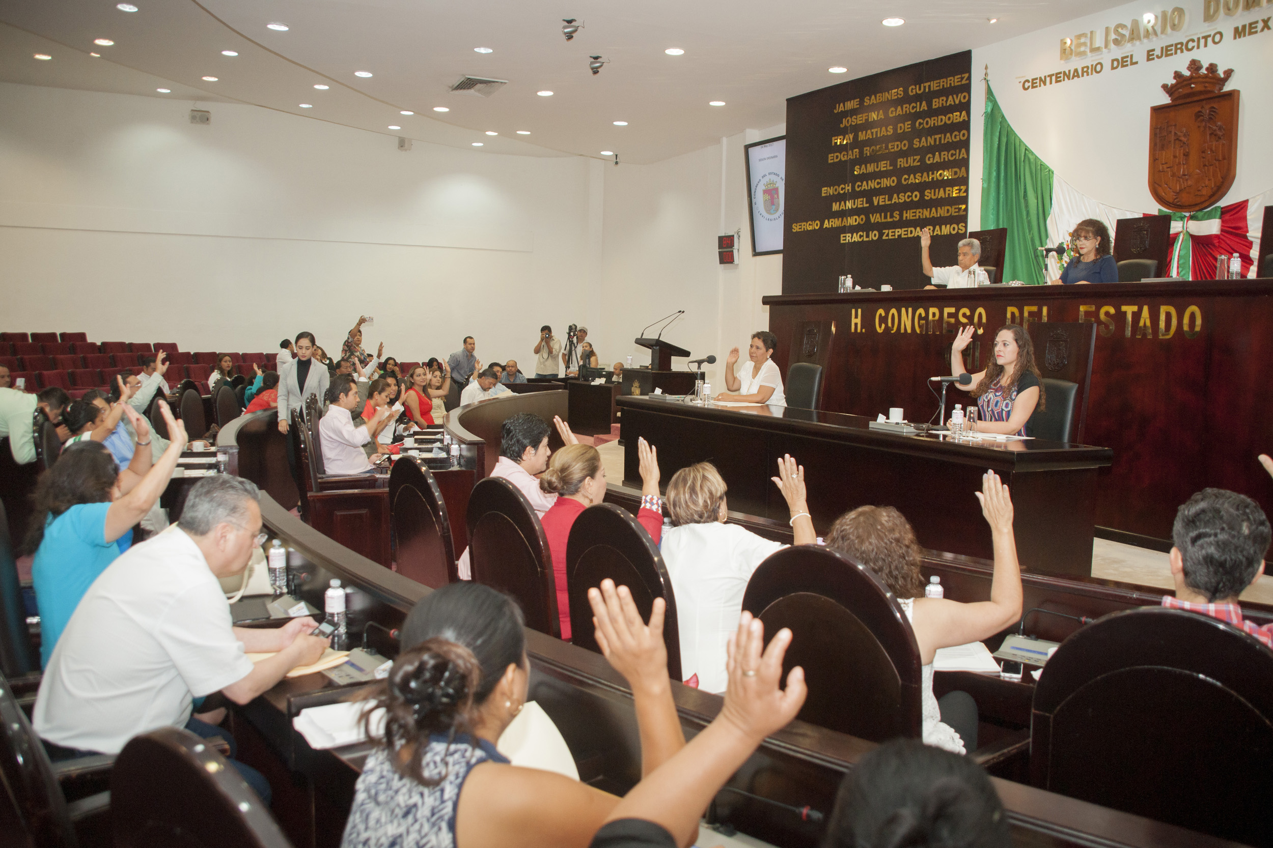 Congreso del Estado recibe Cuenta Pública 2016