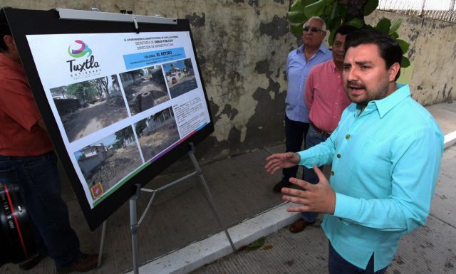 Rehabilitamos más calles en la colonia El Retiro: Fernando Castellanos