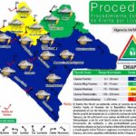 Se activa Alerta Amarilla en Chiapas para las regiones Norte, Mezcalapa y de los Bosques