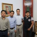 Recibe Rutilio Escandón a estudiantes de Derecho