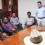 Se reúne Rutilio con campesinos de Bochil