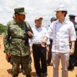 Supervisa Velasco avances en la construcción del nuevo Cuartel del Ejército en Chicomuselo