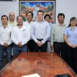 Recibe Rutilio Escandón a peritos en topografía