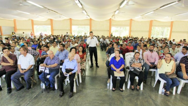 Rutilio Escandón en gira de trabajo por el distrito judicial de Pichucalco