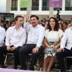 Pueblo y gobierno de Tuxtla agradecen al gobernador Manuel Velasco por su apoyo.