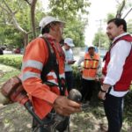 Supervisa Fernando Castellanos trabajos de mejoramiento urbano en Tuxtla