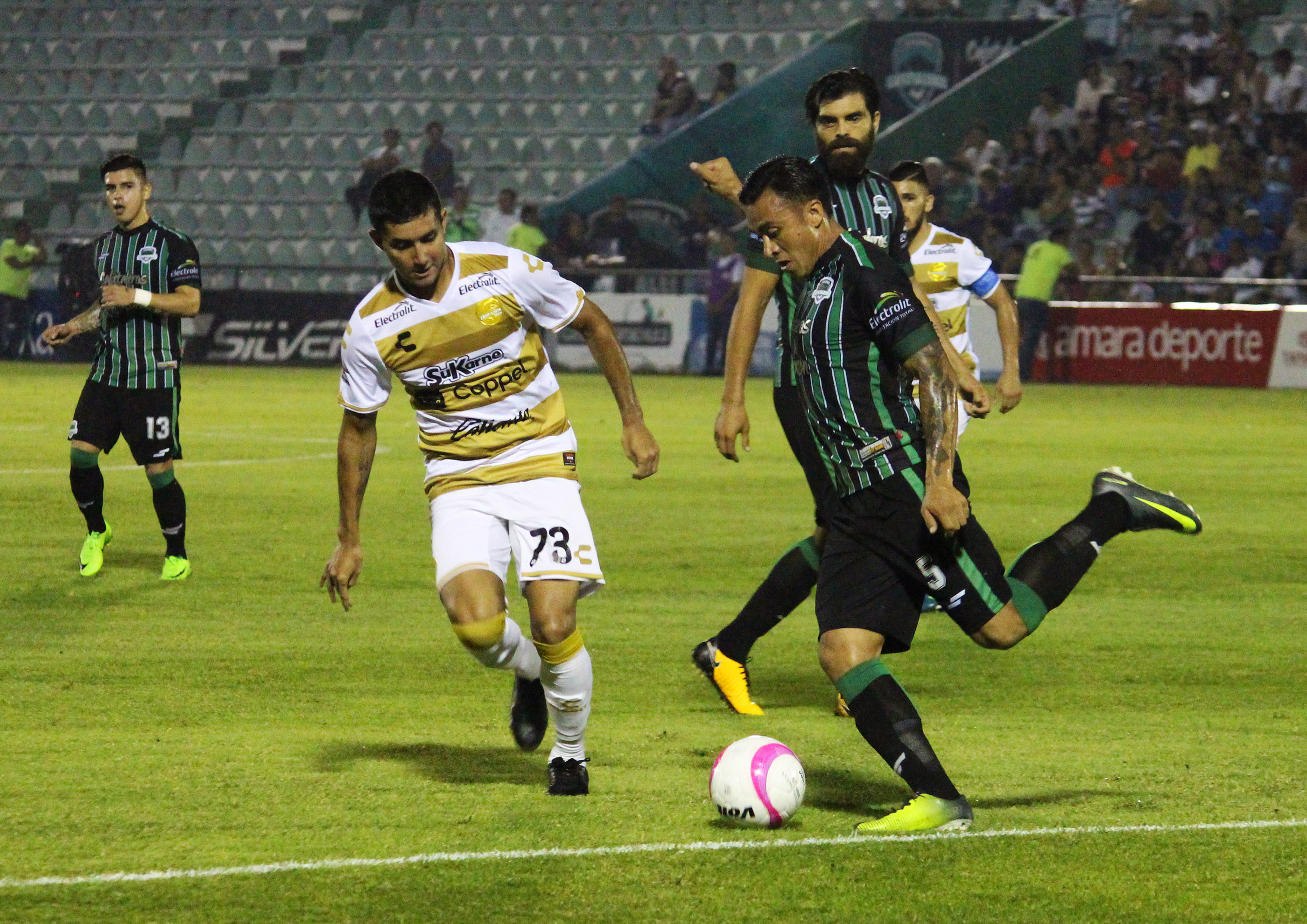 Cafetaleros remonta y vence a Dorados de Sinaloa 2-1