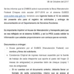 Comunicado CNBES, Beca de Manutención