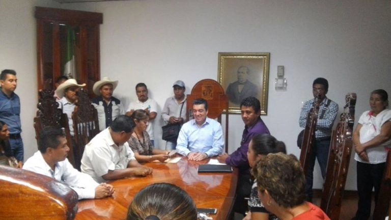 Recibe Rutilio Escandón a Organizaciones y Asociaciones Civiles de Ocosingo y Altamirano