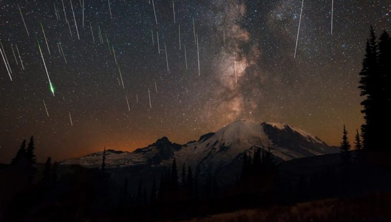 Lluvia de estrellas será visible desde la noche de hoy