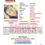 Ayudemos a compartir para encontrar a Victoria. #AlertaAmber #Tabasco