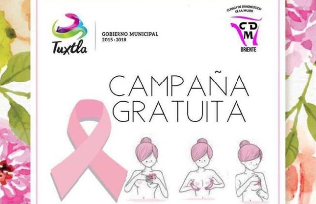 Anuncia Fernando Castellanos campaña gratuita de estudios, por la lucha contra el cáncer