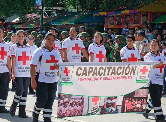 Chiapas reconoce ayuda de Cruz Roja Mexicana por terremoto