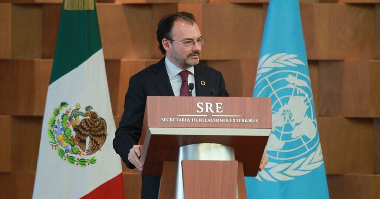 El Secretario Videgaray reafirmó el compromiso de México con los principios de la ONU y la Agenda 2030