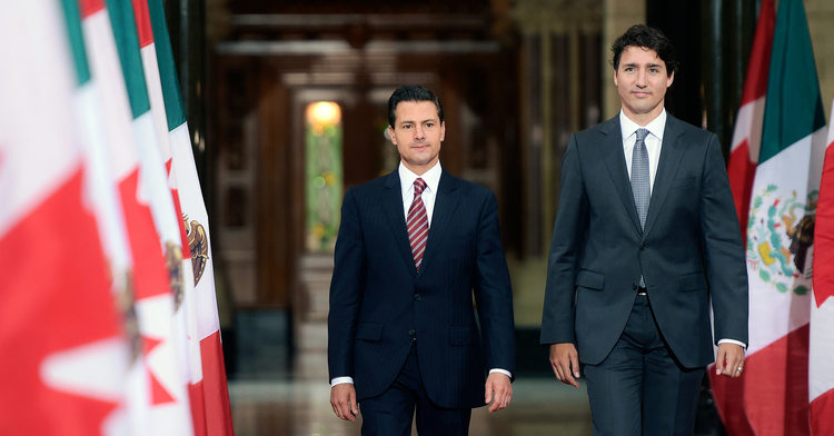 Mantengamos fuerte nuestra relación México-Canadá