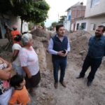 Supervisa Fernando Castellanos obras de agua potable en Tuxtla Gutiérrez