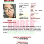 Alerta amber para la menor.