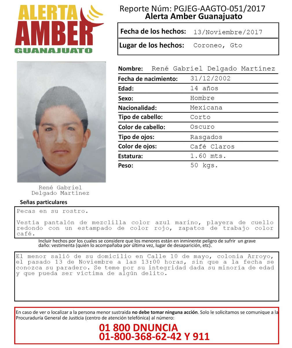 Fue sustraído de los brazos de su madre en aquel estado y trasladado a Ciudad Juárez   agentes de esa autoridad se dieron a la colaboración del protocolo de búsqueda Alerta Amber, coordinado por la PGR, fue posible ubicar al niño
