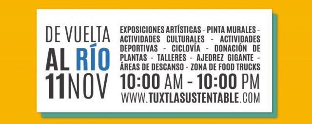 Invita Ayuntamiento a familias tuxtlecas a “De Vuelta al Río” en Paseo Madero