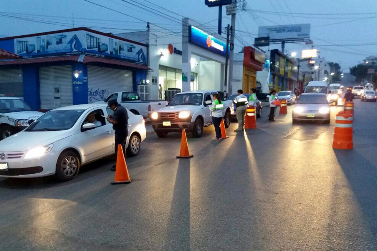 Operativo alcoholímetro aplicó 118 mil 41, pruebas a conductores de Chiapas