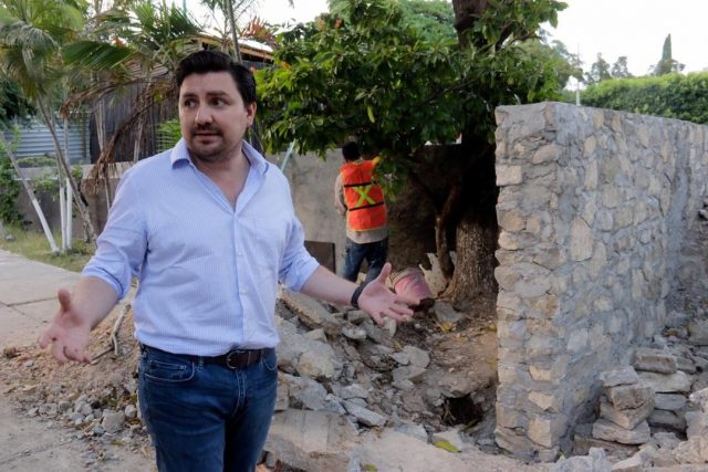 Supervisa Fernando Castellanos obras de mejoramiento urbano en Tuxtla