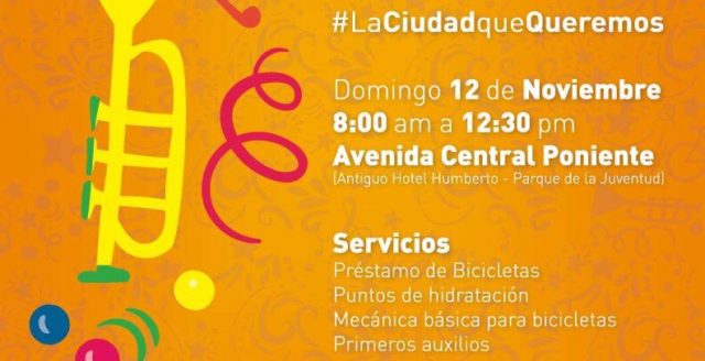 Invita Fernando Castellanos a disfrutar de las actividades de la Vía Recreativa