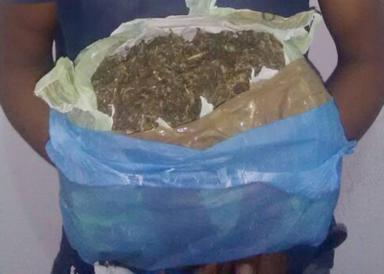 SSyPC detiene a una persona con un kilogramo de marihuana