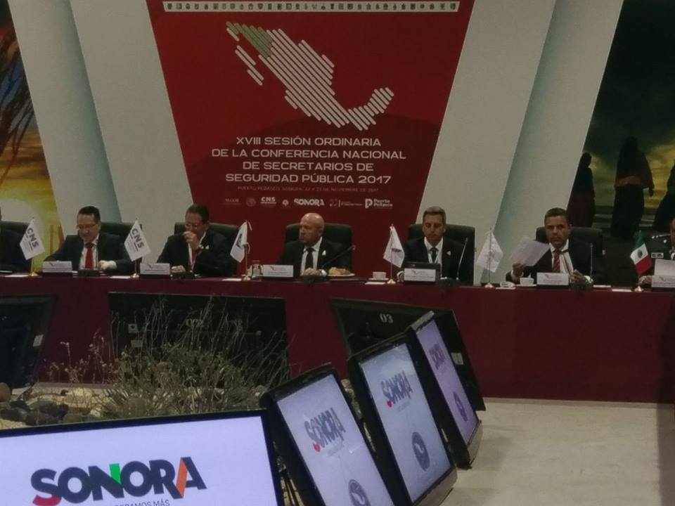 SSyPC participó en la XVIII Conferencia Nacional de Secretarios de Seguridad Pública