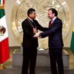 El Canciller del Estado Plurinacional de Bolivia, Fernando Huanacuni, realiza visita oficial a México