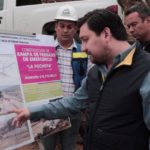 Supervisa Fernando Castellanos la obra de la rampa de frenado de emergencia “La Pochota”