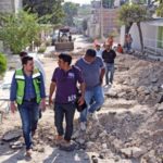 Supervisa Fernando Castellanos obras hidrosanitarias en Tuxtla