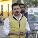 Supervisa Fernando Castellanos obras de introducción sanitaria en la capital chiapaneca