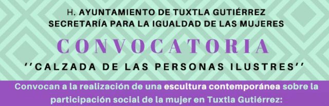 Invita Fernando Castellanos a concurso escultural en Tuxtla