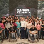 Anuncia Velasco beca de transporte a jóvenes universitarios