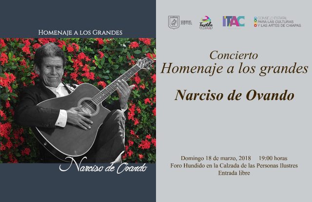 Invita Fernando Castellanos al concierto “Homenaje a los Grandes