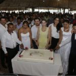 Celebran Fernando Castellanos y Martha Muñoz “Bodas colectivas 2018”