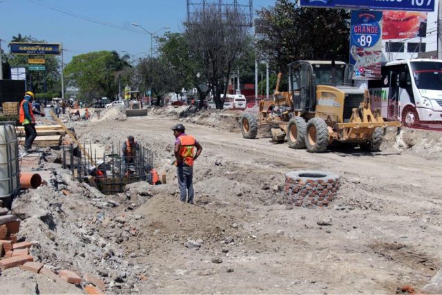 En tiempo los trabajos de modernización del Boulevard Belisario Domínguez