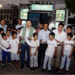 Niñas y niños de Tuxtla disfrutaron de cine móvil de Citibanamex