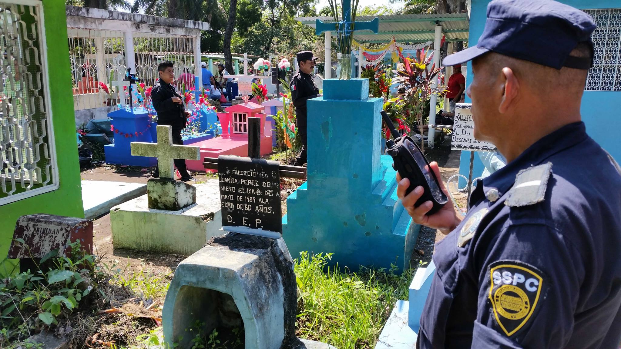 Implementa SSyPC en Chiapas, dispositivo especial con motivo de las festividades del día de muertos